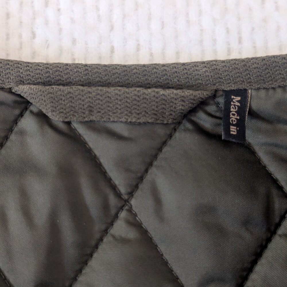 Quilted Green Plaid Vest by Barbour - Picture 4 of 7